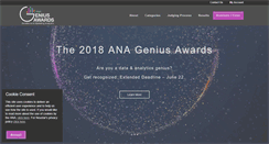 Desktop Screenshot of geniusawards.com